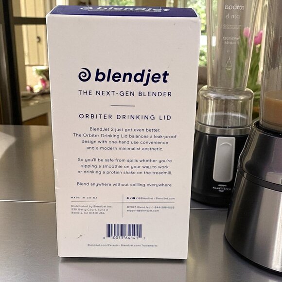 Blendjet Orbiter Drinking Lid Leak Proof Charging Strap BPA Free Blendjet - Picture 4 of 9
